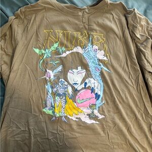 Nike Men Graphic Tee - Brown